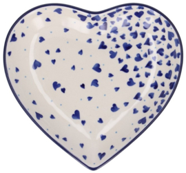 Bunzlau Heart Shape Dish Hearts -Limited Edition-