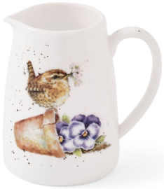 Wrendale Designs Posy Jug 'Pottering About' Wren