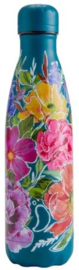 Chilly's Drink Bottle 500 ml Petal Sketch -mat met reliëf-