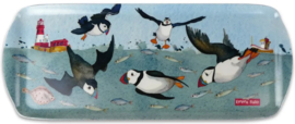 Emma Ball Sandwich Tray - Diving Puffins