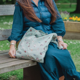 Wrendale Designs 'Woodlanders' Foldable Shopper Bag