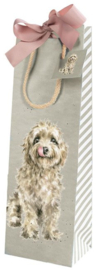 Wrendale Designs Bottle Bag 'Labradoodle' Dog