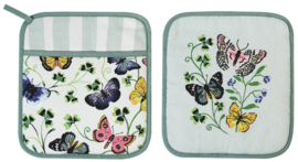 Ulster Weavers Heat Resistant Pot Mat - Butterfly Grove - per stuk