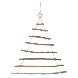 Sass & Belle Christmas Tree Wall Ladder H 100 cm / B 70 cm