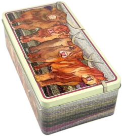 Emma Ball Long Tin - Highland Coos -langwerpig-