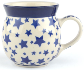 Bunzlau Farmers Mug 240 ml White Stars