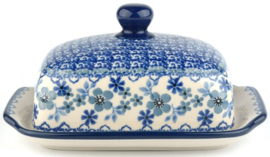 Bunzlau Butter Dish with Plate Harmony