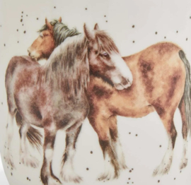 Wrendale Designs 'Side by Side' Horse Mug