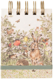 Wrendale Designs Notebook 'Hidden in the Hedgerow' Nature Field