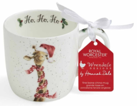 Wrendale Designs 'Ho Ho Ho' Mug