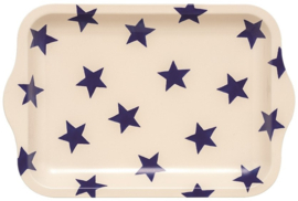 Emma Bridgewater Small Tin Tray Blue Star