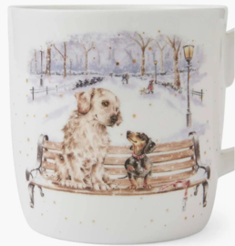 Wrendale Designs Large 'Winter Walks' Mug 2025
