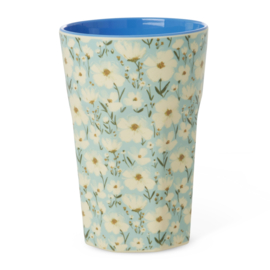 Rice Melamine Cup - Summer Bloom Print - 400 ml