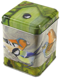 Emma Ball Small Rectangular Tin - British Birds