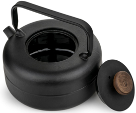 Bredemeijer Gietijzeren Theepot Henan -0,75 liter- Zwart
