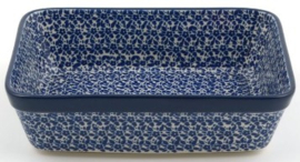 Bunzlau Oven Dish Rectangular 1880 ml Indigo 19 x 7 x 24 cm