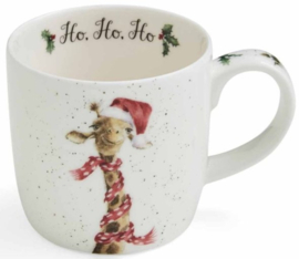 Wrendale Designs 'Ho Ho Ho' Mug