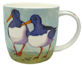 Emma Ball Mug with Gift Box - Oystercatcher -mok met rond oor-