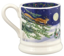 Emma Bridgewater - Winter Animals - Midnight Squirrel - 1/2 Pint Mug
