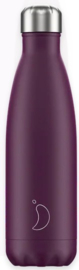 Chilly's Drink Bottle 500 ml Matte Purple