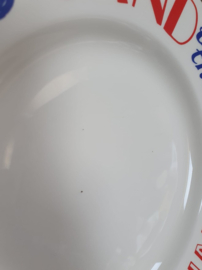 Emma Bridgewater Red & Blue Toast - 8 1/2 Inch Plate *b-keuze*