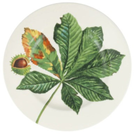 Emma Bridgewater Trees & Leaves - Horse Chestnut & Conker - 8 1/2 Inch Plate