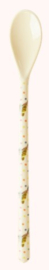 Rice Melamine Latte Spoon with 6 Assorted 'Choose Happy' Prints