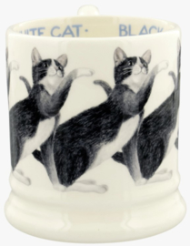 Emma Bridgewater Cats Black & White Cat 1/2 Pint Mug