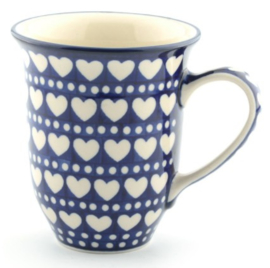 Bunzlau Tulip Mug 500 ml Blue Valentine