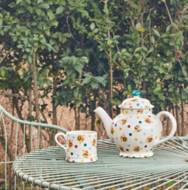 Emma Bridgewater Bumblebee & Small Polka Dot 3 Mug Teapot