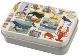Emma Ball Mini Rectangular Tin - Coastal Pieces