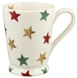 Emma Bridgewater - Red, Green & Gold Star - Cocoa Mug
