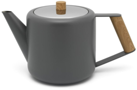 Bredemeijer Theepot Duet Design - Boston 1,1L -Mat Grijs-