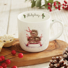 Wrendale Designs 'Sledgehogs' Hedgehog Mug