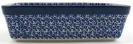 Bunzlau Oven Dish Rectangular 1880 ml Indigo 19 x 7 x 24 cm