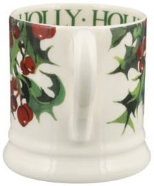 Emma Bridgewater Trees & Leaves - Holly - 1/2 Pint Mug