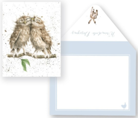 Wrendale Designs 'Birds of a Feather' miniature card
