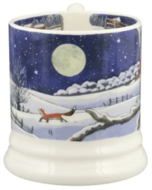Emma Bridgewater - Winter Animals - Midnight Robin - 1/2 Pint Mug