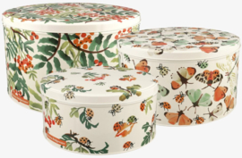 Emma Bridgewater All Creatures Great & Small Set Of 3 Round Cake Tins