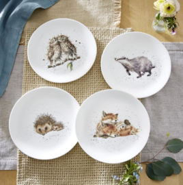 Wrendale Designs Lunch Plate Fox 'The Afternoon Nap'