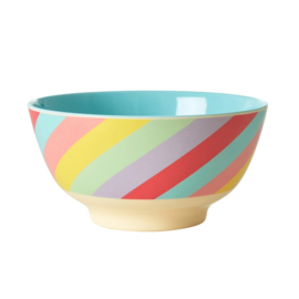 Rice Medium Melamine Bowl - Summer Rush Print