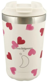 Chilly's Coffee Cup 340 ml - Emma Bridgewater - Pink Hearts - 100% lekvrij
