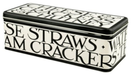 Emma Bridgewater Black Toast - Long Rectangular Tin -langwerpig-