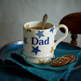 Emma Bridgewater Stormy Stars Dad 1/2 Pint Mug -kleine letters-