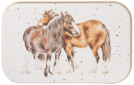 Wrendale Designs 'Side by Side' Horse mini gift tin