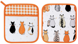 Ulster Weavers Heat Resistant Pot Mat - Cats In Waiting 2026 - per stuk