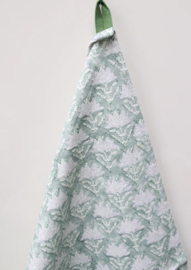 Rozablue Theedoek - Dusty Rose Green