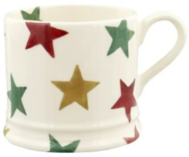 Emma Bridgewater - Red, Green & Gold Star - Small Mug