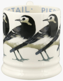 Emma Bridgewater Birds - Pied Wagtail 1/2 Pint Mug