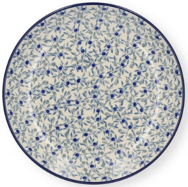Bunzlau Plate Ø 23,5 cm Blue Olive